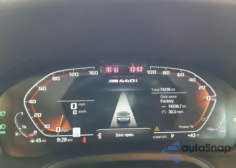 2023 BMW M440I Gran Coupe z USA, uszkodzony, nr VIN WBA63AW04PFN29583